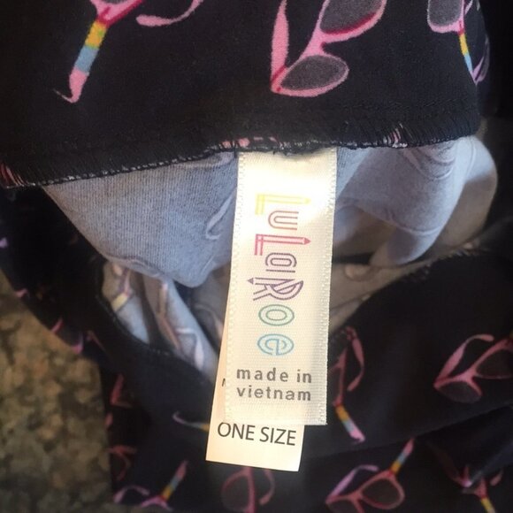 OS LuLaRoe Leggings EE12 2362 - Picture 3 of 3